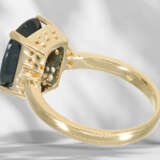 Ring: neuwertiger Saphir/Brillant-Goldschmiedering… - Foto 5