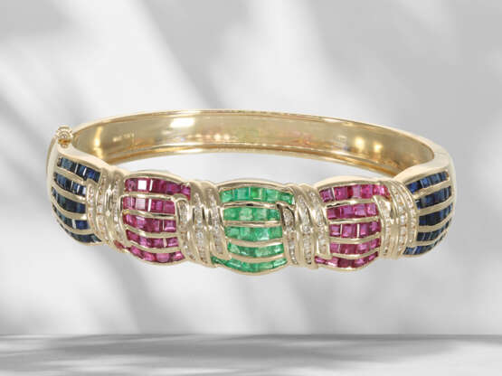 Modern and very attractive multicolour bangle with brilliant… - фото 1