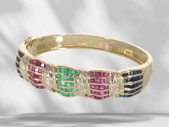 Modern and very attractive multicolour bangle with brilliant… - фото 2
