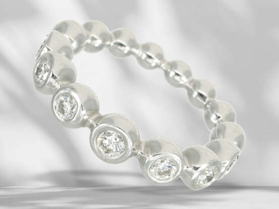 Modern brilliant-cut diamond designer ring by Kim Wempe "Blu… - photo 1