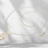 Necklace/chain: Italian designer necklace by Bvlgari with pe… - photo 2
