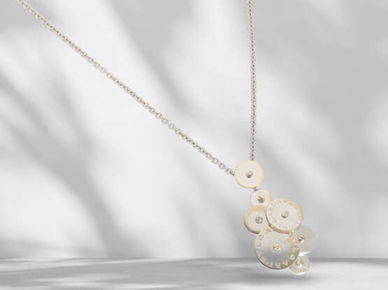 Necklace/chain: Italian designer necklace by Bvlgari with pe… - photo 3