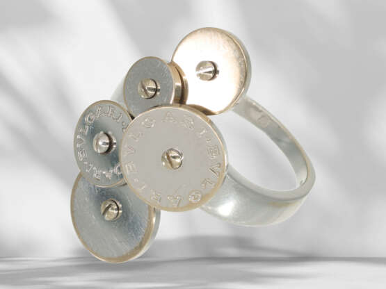 Ring: high-quality designer goldsmith ring by Bvlgari, handm… - photo 4