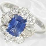 Very beautiful goldsmith's ring with fine gemstone setting, … - фото 2