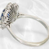 Very beautiful goldsmith's ring with fine gemstone setting, … - фото 5