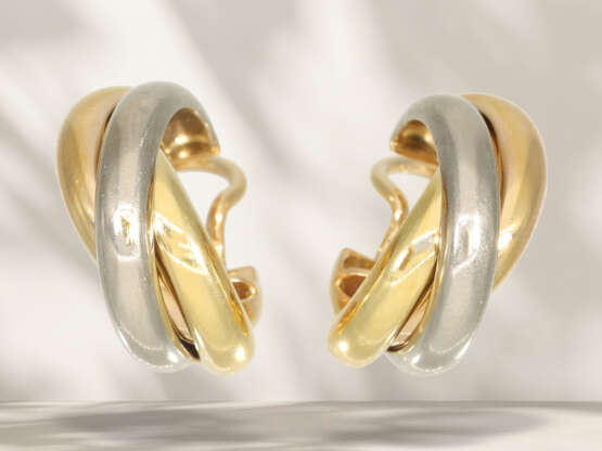 Earrings: high-quality designer hoop earrings by Cartier Par… - фото 1