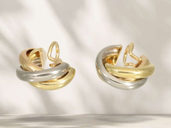 Earrings: high-quality designer hoop earrings by Cartier Par… - photo 3