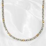Extremely solid and heavy 18K gold designer bicolour goldsmi… - фото 2