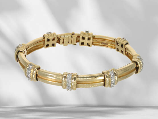 Very high quality and solid Tiffany & Co. bracelet with bril… - photo 1