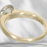 Ring: brilliant-cut diamond solitaire goldsmith ring, large … - photo 4