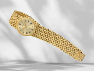 Armbanduhr: neuwertige, luxuriöse und sehr flache Damenuhr v…