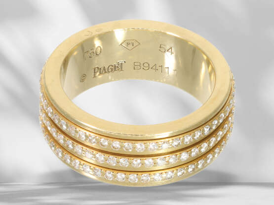 Ring: ganz massiver Brillantring aus dem Hause Piaget, Model… - Foto 3