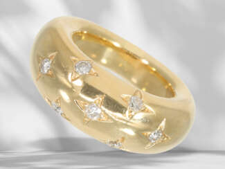 Ring: exclusiver, hochwertiger Designer-Brillantring vom Lux…