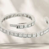 Bracelet: extremely high-quality, handcrafted tennis bracele… - photo 3