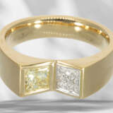 Ring: hochwertiger, moderner Brillant/Diamant-Designer-Golds… - Foto 3