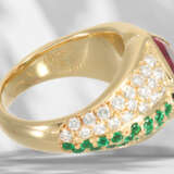 Ring: unique goldsmith's design with very precious stones, r… - photo 6
