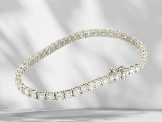 Bracelet: high-quality, handcrafted tennis bracelet with bri… - фото 4