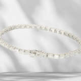 Bracelet: extremely high-quality tennis bracelet with 41 lar… - фото 5