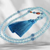 Chain: like new, unusual aquamarine centrepiece necklace wit… - photo 1