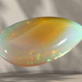 Opal von ca. 30ct in Tropfenform mit interessantem Farbspiel… - Foto 4