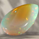 Opal von ca. 30ct in Tropfenform mit interessantem Farbspiel… - Foto 5