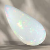 Opal: beautiful opal cabochon in drop shape and with a fine … - фото 3