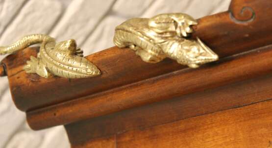 Стол шинуазри GABRIEL VIARDOT ГАБРИЭЛЬ ВИАРДО Bronze Inlay Japonism France 19 век - photo 12