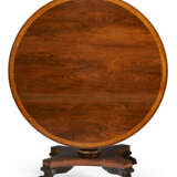 A REGENCY ORMOLU-MOUNTED, ROSEWOOD, AMBOYNA, ROSEWOOD-GRAINED, AND PARCEL-EBONIZED CENTER TABLE - photo 4
