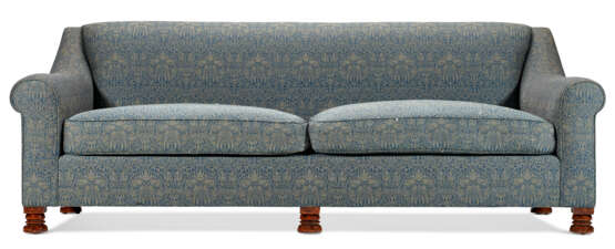 A PATTERNED UPHOLSTERED SOFA - photo 1