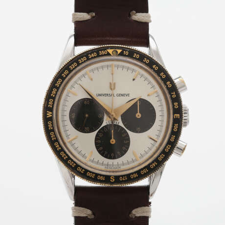 UNIVERSAL GENEVE "Compax Chronograph", Ref. 284.465, ca. 1980er Jahre. - фото 1