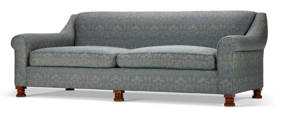 A PATTERNED UPHOLSTERED SOFA - photo 4