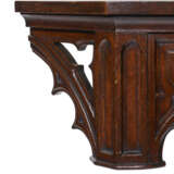 A VICTORIAN GOTHIC-REVIVAL OAK SIDE TABLE - photo 6