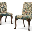 A PAIR OF GEORGE II WALNUT SIDE CHAIRS - Auction archive