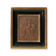 A RECTANGULAR TERRACOTTA RELIEF OF BACCHUS AND A BACCHANTE ASTRIDE A PANTHER - Auktionsarchiv