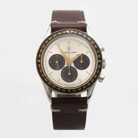 UNIVERSAL GENEVE "Compax Chronograph", Ref. 284.465, ca. 1980er Jahre. - Foto 5