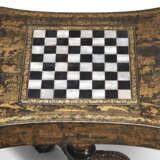 A CHINESE EXPORT BLACK-AND-GILT LACQUER GAMES TABLE - фото 8