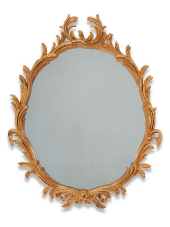 A PAIR OF GEORGE III STYLE GILTWOOD MIRRORS - photo 2