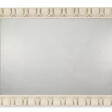 A NORTH EUROPEAN WHITE-PAINTED ARCHITECTURAL MIRROR - Auction archive