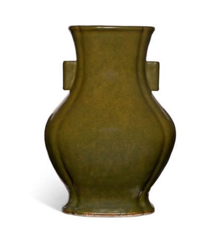 TWO CHINESE TEADUST-GLAZED VASES - фото 2