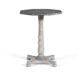 AN ITALIAN MARBLE OCCASIONAL TABLE