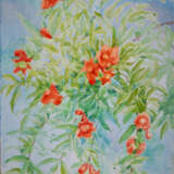 Гранат Paper Watercolor Realism цветок Russia 1999 - photo 1