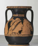 Pottery. AN ATTIC RED-FIGURED PELIKE