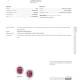 SET OF RUBY AND DIAMOND EARRINGS AND RING - фото 9