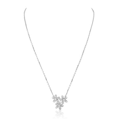 VAN CLEEF & ARPELS SET OF DIAMOND 'SOCRATE' NECKLACE AND RING - Foto 4