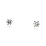 NO RESERVE - DIAMOND EARRINGS AND TWO DIAMOND RINGS - Foto 6