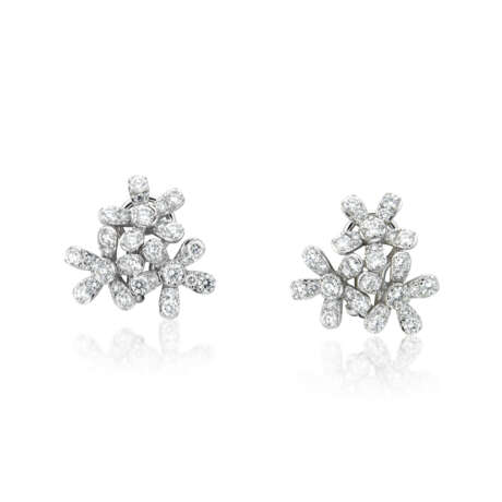 NO RESERVE - DIAMOND EARRINGS AND NECKLACE - Foto 6