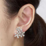 NO RESERVE - DIAMOND EARRINGS AND NECKLACE - Foto 9