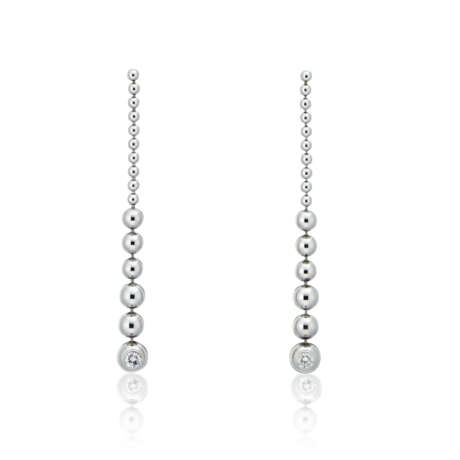 NO RESERVE - CARTIER SET OF DIAMOND EARRINGS AND NECKLACE - Foto 6