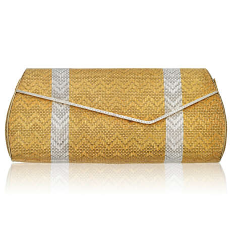 NO RESERVE - GOLD AND DIAMOND EVENING BAG - Foto 1