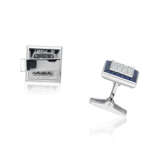 NO RESERVE - PIAGET SAPPHIRE AND DIAMOND RING AND CUFFLINKS - photo 5